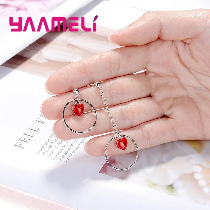 Geometric Retro Earrings South Korea Personality Temperament Simple Personality Irregular Circular Red Heart Earrings
Geometric Retro Earrings South Korea Personality Temperament Simple Personality Irregular Circular Red Heart Earrings