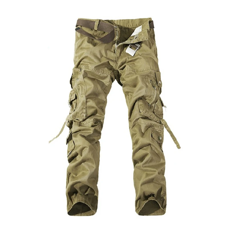 New Pants Men's Cargo Pants Casual Mens Pant Multi Pocket Military Overall Men Outdoors High Quality Long Trousers Size 28-38
New Pants Men's Cargo Pants Casual Mens Pant Multi Pocket Military Overall Men Outdoors High Quality Long Trousers Size 28-38