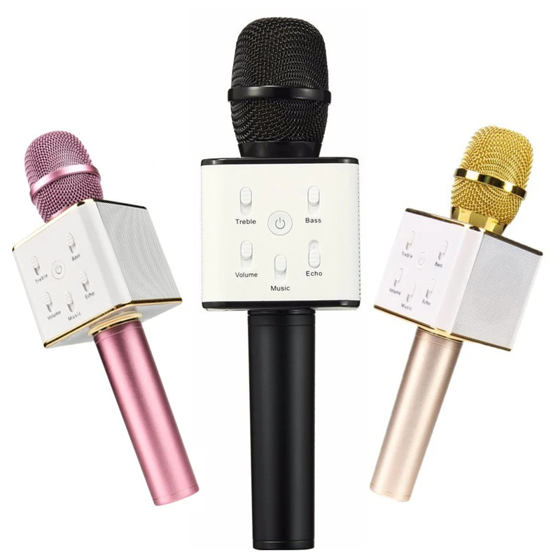 Pocket Party KTV Sing Karaoke OK Wireless Bluetooth Q7 Microphone With Speaker Fit Smartphone Global Free Shipping
Pocket Party KTV Sing Karaoke OK Wireless Bluetooth Q7 Microphone With Speaker Fit Smartphone Global Free Shipping