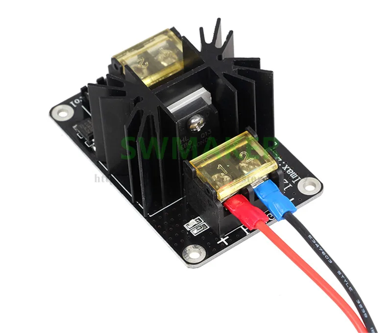 3D Printer General Add-on Heated Bed Power Expansion Module Hot bed Module High Power Module MOS Tube with Cables Max 30A
3D Printer General Add-on Heated Bed Power Expansion Module Hot bed Module High Power Module MOS Tube with Cables Max 30A