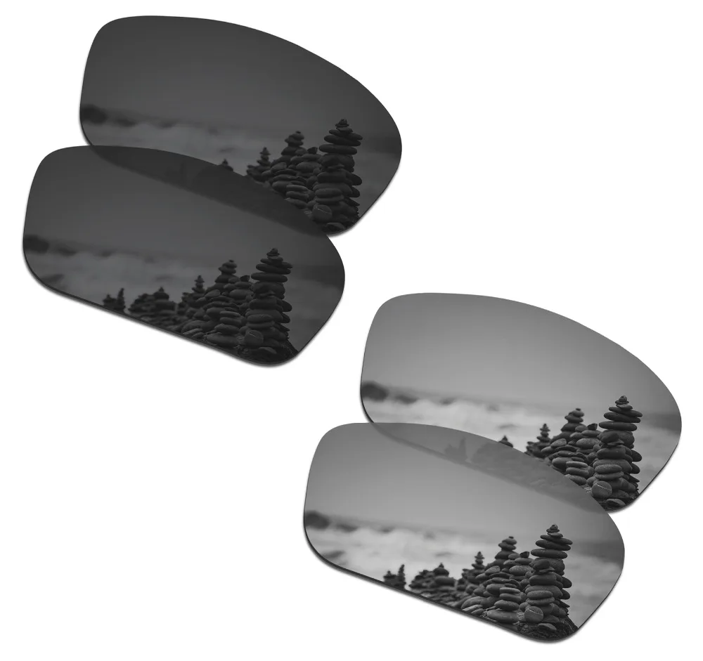 2 пары поляризованных солнцезащитных очков SmartVLT, Сменные линзы для Oakley, выпрямитель, стелс, черный и серебристый титан
2 пары поляризованных солнцезащитных очков SmartVLT, Сменные линзы для Oakley, выпрямитель, стелс, черный и серебристый титан