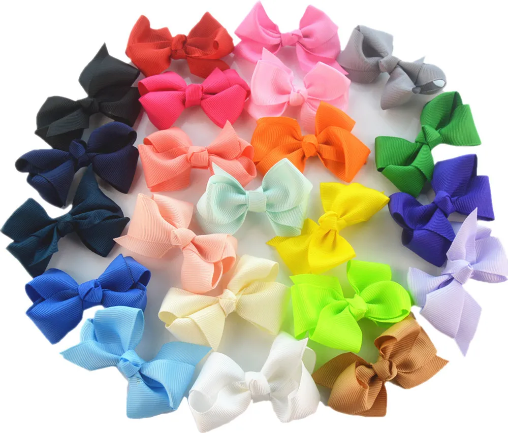 110 PCS/lot, 2.75" Twisted Boutique Bows , Grosgrain Ribbon Hair Bow for DIY Hair Accessories
110 PCS/lot, 2.75" Twisted Boutique Bows , Grosgrain Ribbon Hair Bow for DIY Hair Accessories