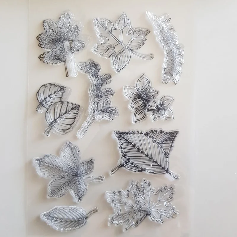Clear Leave Stamps New Silicone Stamp Seal for DIY Scrapbooking/Card Making/Photo Album Decorative Maple Transparent Stamps
Clear Leave Stamps New Silicone Stamp Seal for DIY Scrapbooking/Card Making/Photo Album Decorative Maple Transparent Stamps