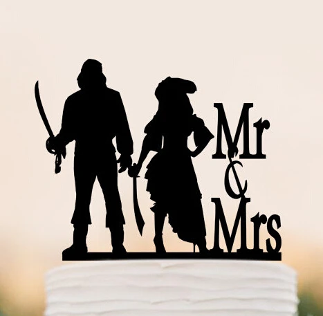 Acrylic wedding Cake Toppers Pirates bride groom engagement bridal shower party decorations
Acrylic wedding Cake Toppers Pirates bride groom engagement bridal shower party decorations