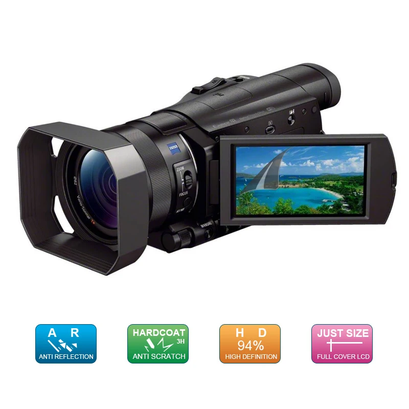 (6 шт., 3 шт.) Защитная пленка для ЖК-экрана для видеокамеры Sony AX1 PXWX70 TD30 PCK-LS35W HDR-CX900 CX900 FDR-AX100 AX100
(6 шт., 3 шт.) Защитная пленка для ЖК-экрана для видеокамеры Sony AX1 PXWX70 TD30 PCK-LS35W HDR-CX900 CX900 FDR-AX100 AX100