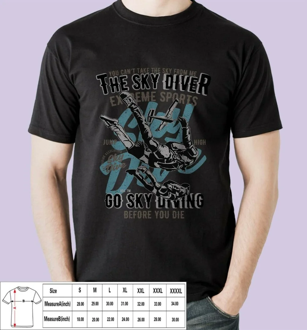 Sky Diver Extreme Sports Before You Die Shirts T-Shrits For Men summer Style Fashion Men Casual Tees Novelty Tee Shirts
Sky Diver Extreme Sports Before You Die Shirts T-Shrits For Men summer Style Fashion Men Casual Tees Novelty Tee Shirts