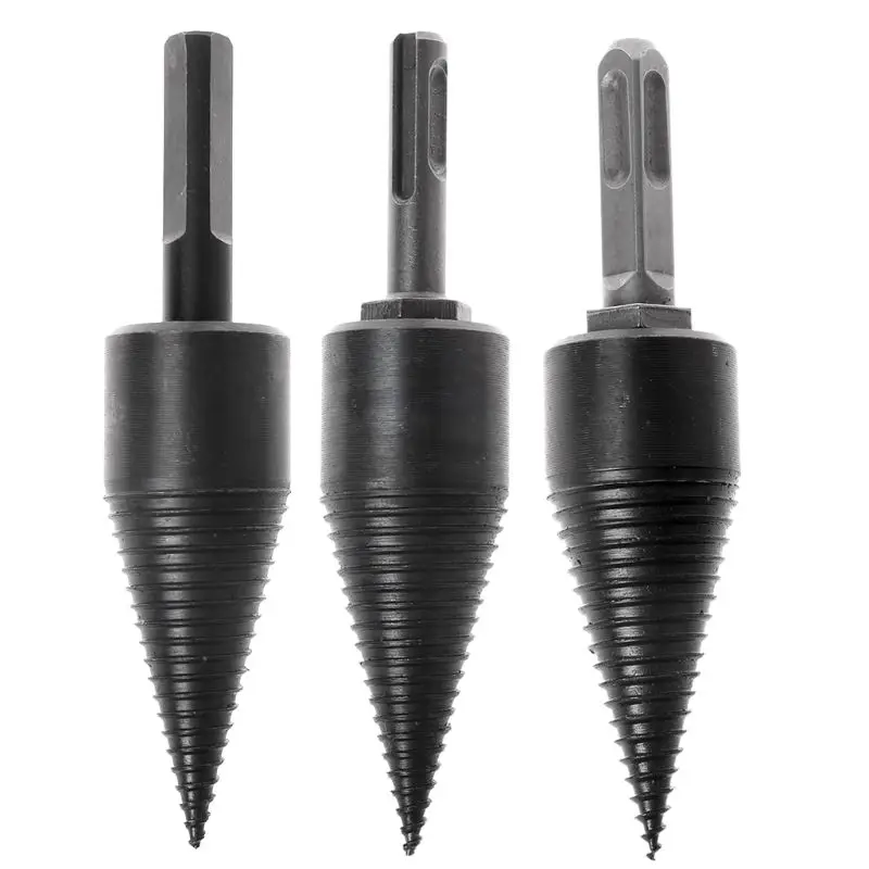 Firewood Machine Drill Wood Cone Reamer Punch Driver Drill Bit Split Drilling Tools 130x32mm
Firewood Machine Drill Wood Cone Reamer Punch Driver Drill Bit Split Drilling Tools 130x32mm