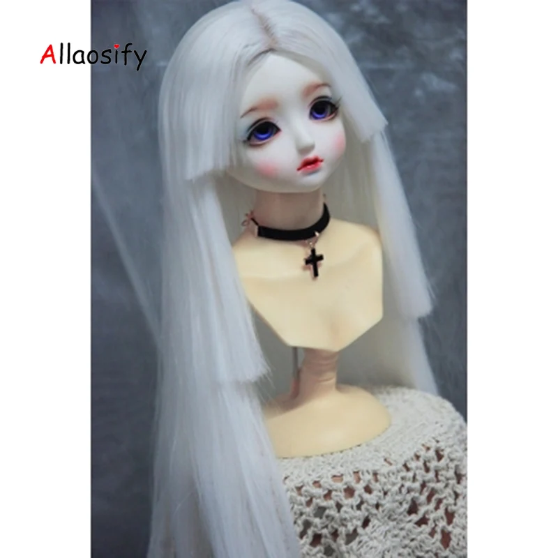 Волосы Allaosify Newest1/3 1/4 1/6 Bjd с блоком высокой температуры и белыми длинными прямыми волосами Bjd с челкой, бесплатная доставка
Волосы Allaosify Newest1/3 1/4 1/6 Bjd с блоком высокой температуры и белыми длинными прямыми волосами Bjd с челкой, бесплатная доставка