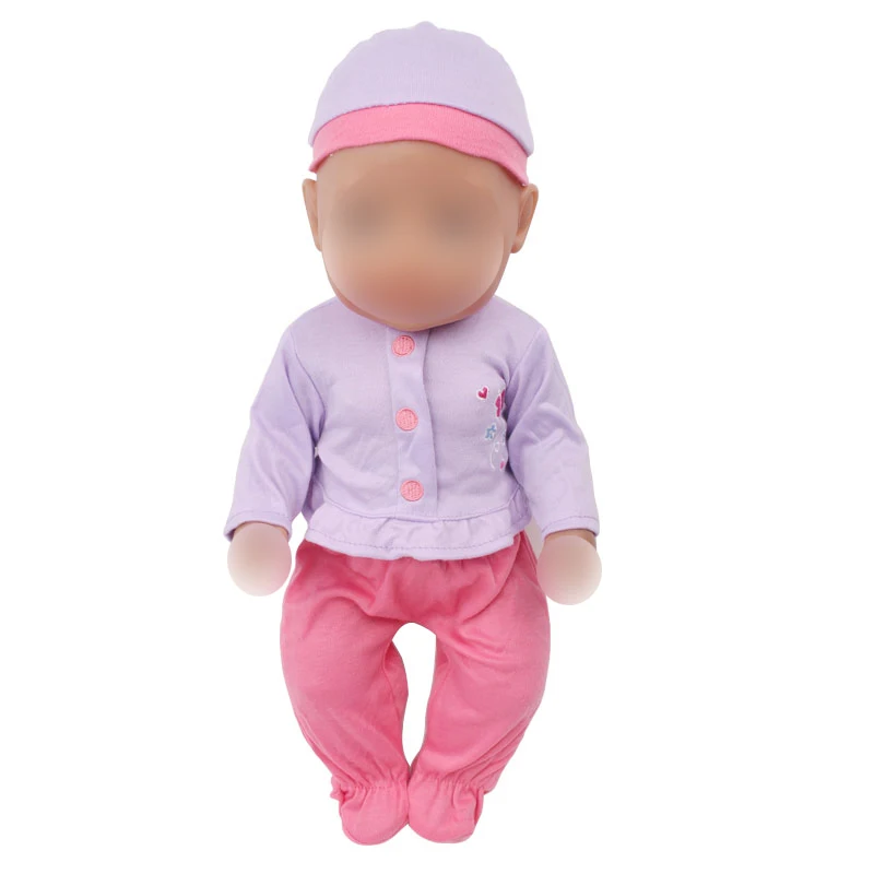 Кукольная одежда милые детские пижамы-фиолетовый костюм + шапка подходит 43 см для ухода за ребенком для мам детские куклы 18 дюймов девушка м...
Кукольная одежда милые детские пижамы-фиолетовый костюм + шапка подходит 43 см для ухода за ребенком для мам детские куклы 18 дюймов девушка м...