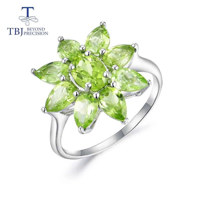 Tbj,Natural Peridot ring good color gemstone 925 sterling silver new design fine jewelry suitable for girls leisure holiday wear
Tbj,Natural Peridot ring good color gemstone 925 sterling silver new design fine jewelry suitable for girls leisure holiday wear
