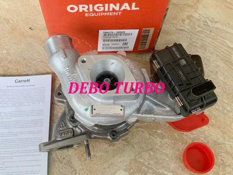 Новый подлинный турбокомпрессор GARRETT GTB1749V 788479-6 Turbo для LAND ROVER Defender Duratorq 2,2 T 90 кВт 2011-
Новый подлинный турбокомпрессор GARRETT GTB1749V 788479-6 Turbo для LAND ROVER Defender Duratorq 2,2 T 90 кВт 2011-