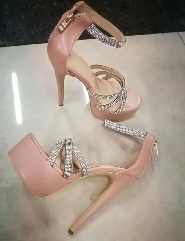 2022 Fashion Crystal Summer Thin High Heel Sandals Back Zipper Ankle Strap with Platform Sandal Shoes
2022 Fashion Crystal Summer Thin High Heel Sandals Back Zipper Ankle Strap with Platform Sandal Shoes