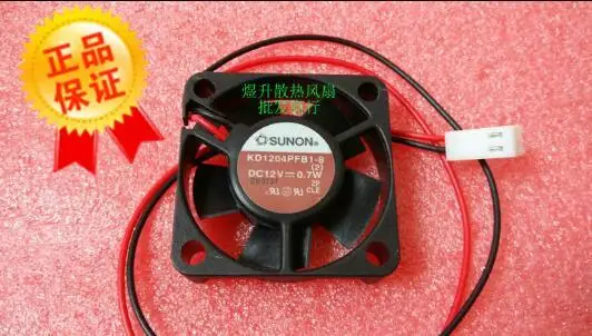 Оригинальный 4010 AC/DC 12V 0,7 W 4 см 40*40*10 мм (4 см) KD1204PFB1-8 2-проводной Вентилятор охлаждения
Оригинальный 4010 AC/DC 12V 0,7 W 4 см 40*40*10 мм (4 см) KD1204PFB1-8 2-проводной Вентилятор охлаждения