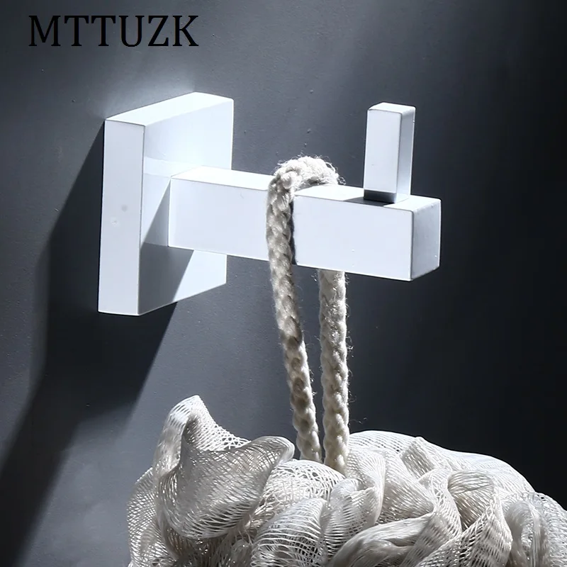 MTTUZK Black Hanger & Coat & Robe Hook white Bathroom Hooks Wall Mount door rear hook for cap,coat,Clothes Bathroom Accessories
MTTUZK Black Hanger & Coat & Robe Hook white Bathroom Hooks Wall Mount door rear hook for cap,coat,Clothes Bathroom Accessories