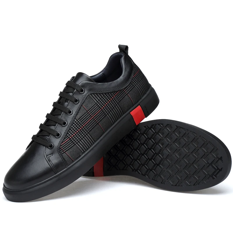 Fashion Men's Casual Shoes Genuine Leather Breathable Flats Sneakers Big Size 36-46 Shoe Man Comfortable Platform Shoes For Men
Fashion Men's Casual Shoes Genuine Leather Breathable Flats Sneakers Big Size 36-46 Shoe Man Comfortable Platform Shoes For Men