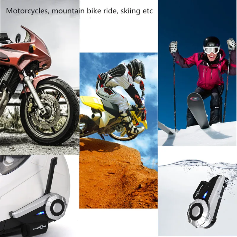T-Rex 1500M Full Duplex Motorcycle Bluetooth Helmet Intercom Headset 8-Way Group Talk System BT Interphone Moto Communicatio+FM
T-Rex 1500M Full Duplex Motorcycle Bluetooth Helmet Intercom Headset 8-Way Group Talk System BT Interphone Moto Communicatio+FM
