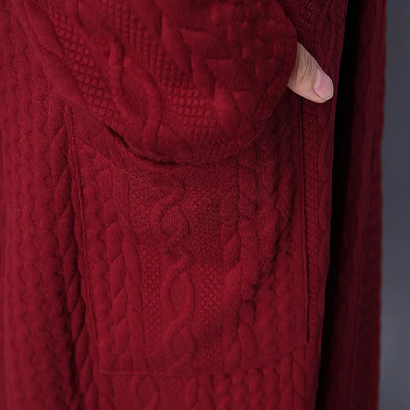 2020Autumn Winter Fashion Long Sleeve Sweater Women New Long Knitted Female Long Cardigan Women's Trench Winter Warm Outwears
2020Autumn Winter Fashion Long Sleeve Sweater Women New Long Knitted Female Long Cardigan Women's Trench Winter Warm Outwears
