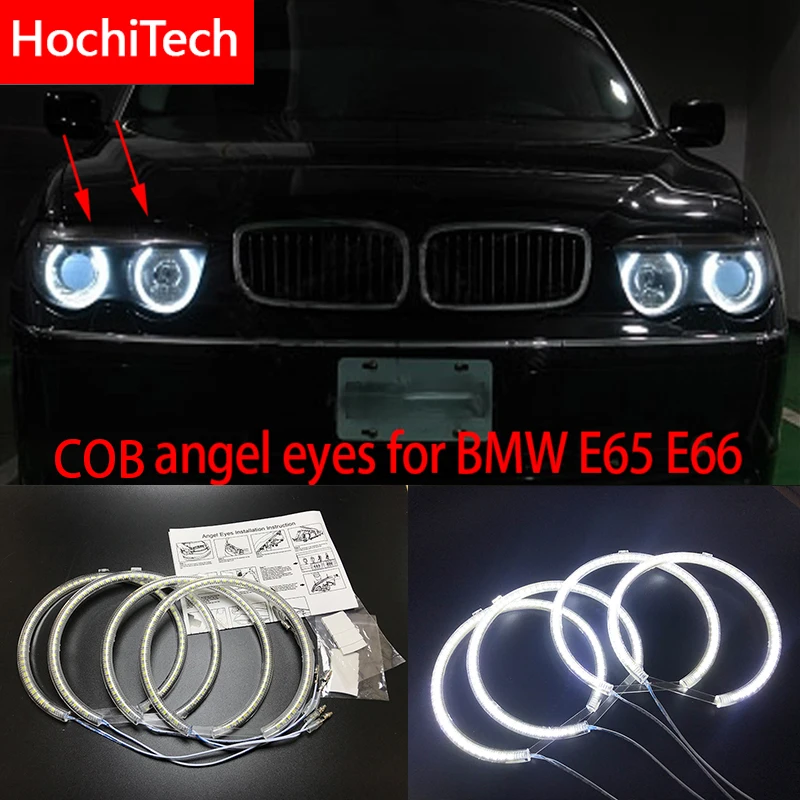 HochiTech для BMW E65 E66 Alpina B7 745i 745Li предлицевая сторона ультра яркий SMD белый светодиод ангельские глазки 2600LM 12V halo ring kit DRL
HochiTech для BMW E65 E66 Alpina B7 745i 745Li предлицевая сторона ультра яркий SMD белый светодиод ангельские глазки 2600LM 12V halo ring kit DRL