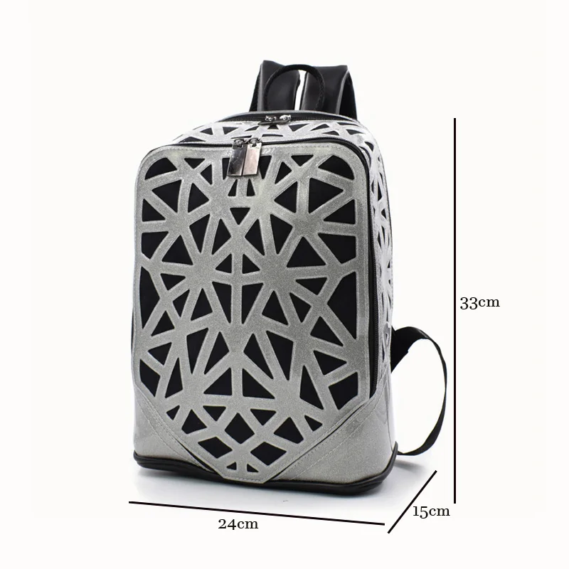 Geometric Backpacks Women School Backpack for Teenage Girls Female Mochila Feminina Mujer Laptop Bagpack Travel Bags Sac a dos | Багаж и