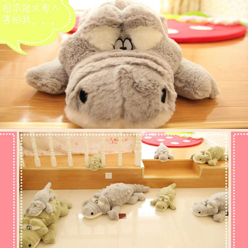 Cute Crocodile Costume Alligator Stuffed Animals Pillow Plush Giant Stuffed Animals Cushion Soft Toys
Cute Crocodile Costume Alligator Stuffed Animals Pillow Plush Giant Stuffed Animals Cushion Soft Toys