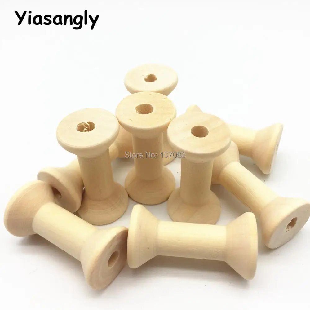 40pcs/lot 40*20mm Natural Wood Spools Wooden Spool Bobbins DIY Sewing Tools Crafts Threading Sewing Needlework For Scrapbooking
40pcs/lot 40*20mm Natural Wood Spools Wooden Spool Bobbins DIY Sewing Tools Crafts Threading Sewing Needlework For Scrapbooking