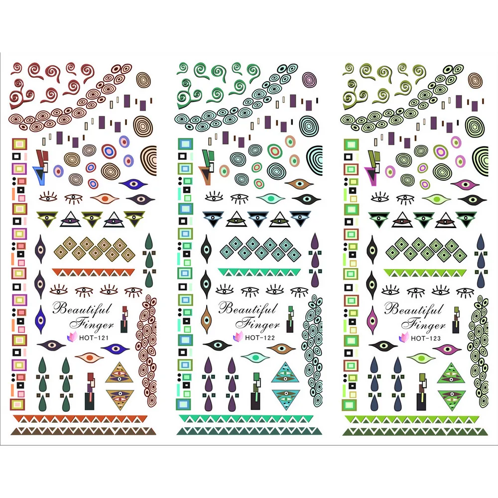3 PACKS / LOT MOSAIC FLOWER EYES LACE NAIL TATTOOS STICKER WATER TRANSFER DECAL NAIL ART HOT121-123
3 PACKS / LOT MOSAIC FLOWER EYES LACE NAIL TATTOOS STICKER WATER TRANSFER DECAL NAIL ART HOT121-123