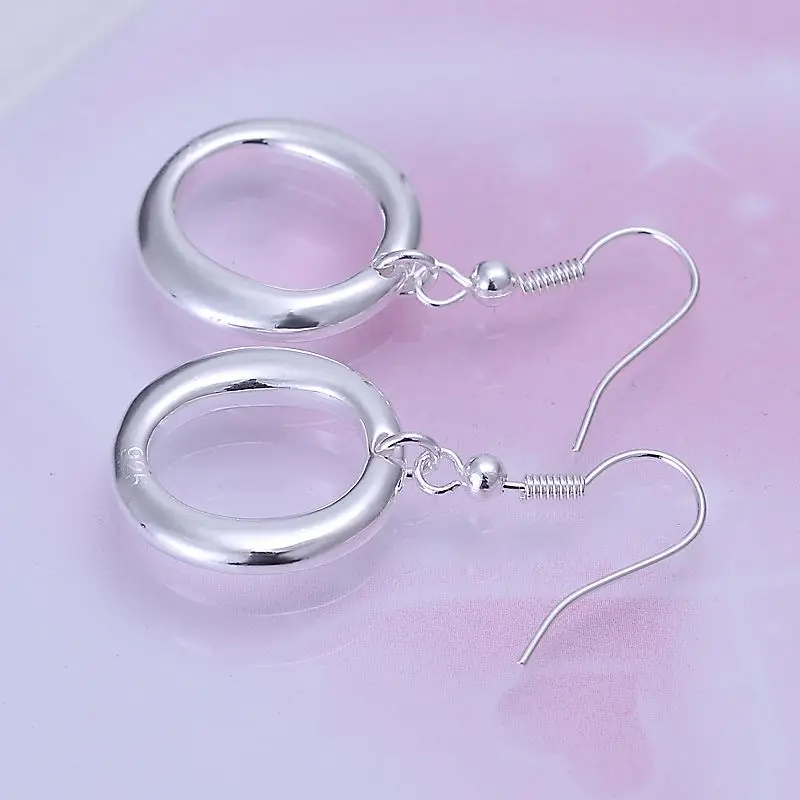 Handing O Earings silver plated fashion jewelry earrings for women hot sale sell SMTE088 | Украшения и аксессуары