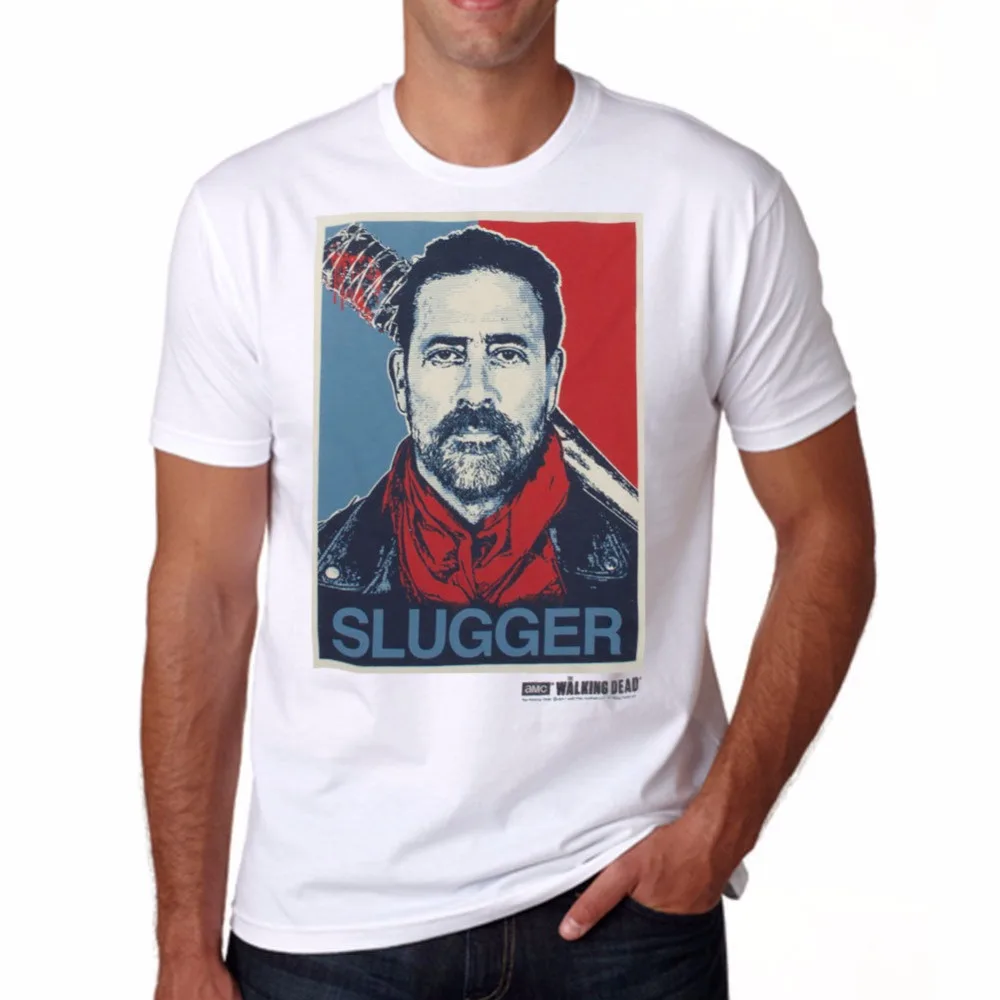 High quality 2019 summer new Print Tee Shirt For Male The Walking Dead Negan Slugger White Adult T-Shirt Cool T-shirt
High quality 2019 summer new Print Tee Shirt For Male The Walking Dead Negan Slugger White Adult T-Shirt Cool T-shirt