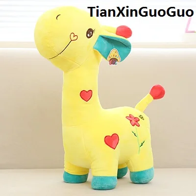 lovely cartoon giraffe plush toy about 35cm love yellow giraffe soft doll birthday gift h0787
lovely cartoon giraffe plush toy about 35cm love yellow giraffe soft doll birthday gift h0787