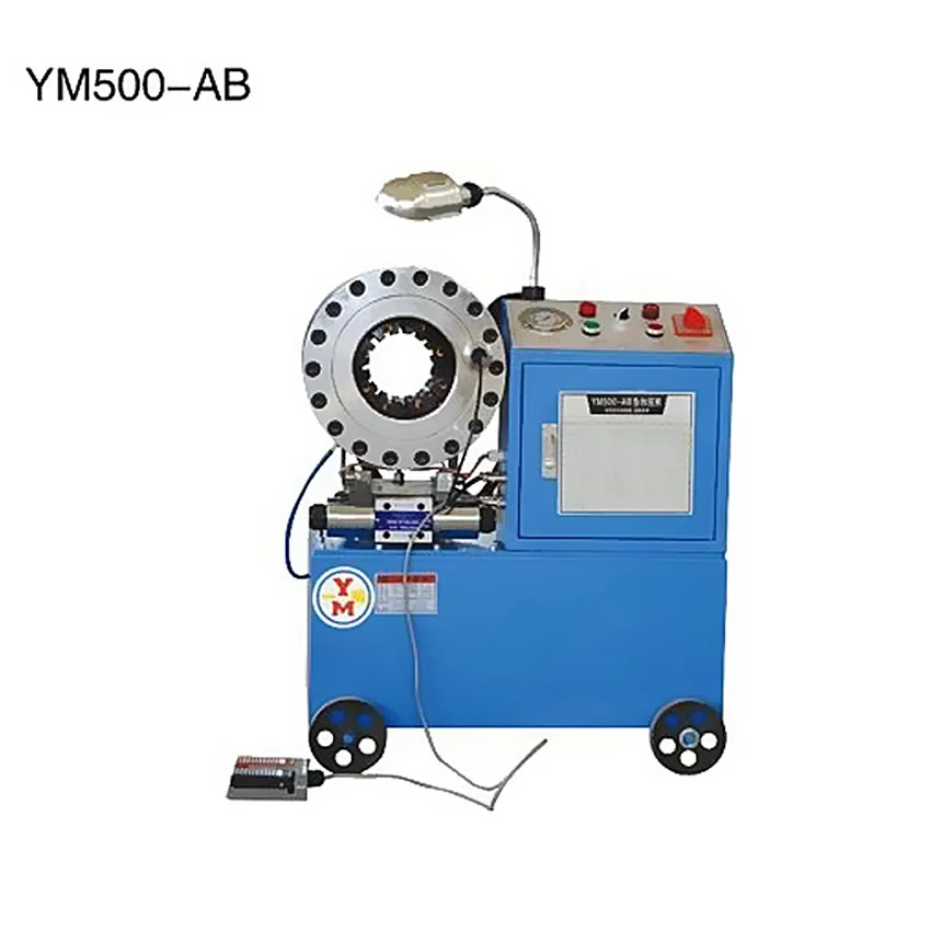 New YM500-AB 3KW Hose Pipe Press Shrink Tube Machine Hydraulic Hose Pipe Press With 10 set Molds ,380V-5L / 220V-2.5L (optional)
New YM500-AB 3KW Hose Pipe Press Shrink Tube Machine Hydraulic Hose Pipe Press With 10 set Molds ,380V-5L / 220V-2.5L (optional)