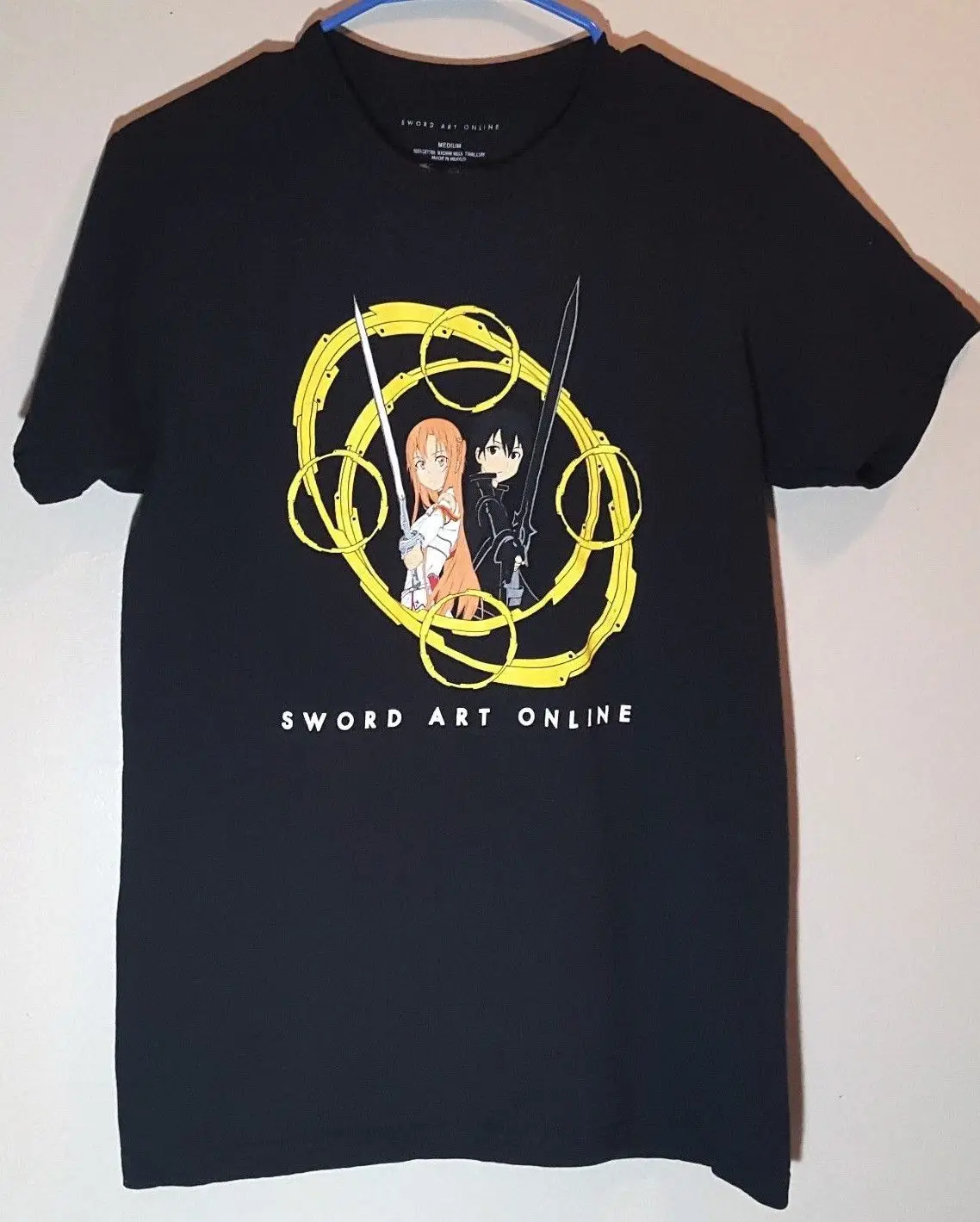 2019 New T Shirt Men Sword Art Online Anime T-Shirt | 100% Cotton | Officially Licensed | Medium Short Tee Shirt
2019 New T Shirt Men Sword Art Online Anime T-Shirt | 100% Cotton | Officially Licensed | Medium Short Tee Shirt