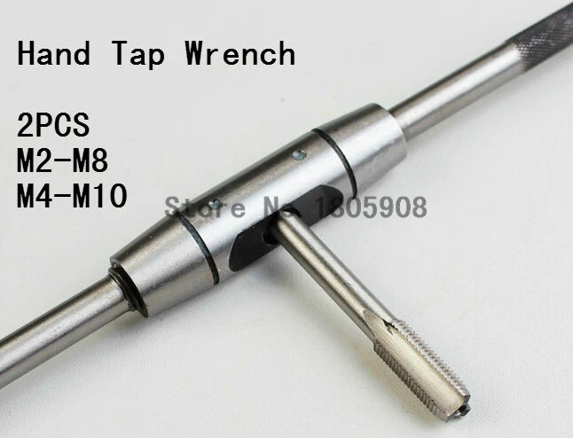 free shipping High quality thread wrench , tap handle & hand tap wrench 2pieces/set (clamp range 2mm~8mm, 4mm~10mm)
free shipping High quality thread wrench , tap handle & hand tap wrench 2pieces/set (clamp range 2mm~8mm, 4mm~10mm)