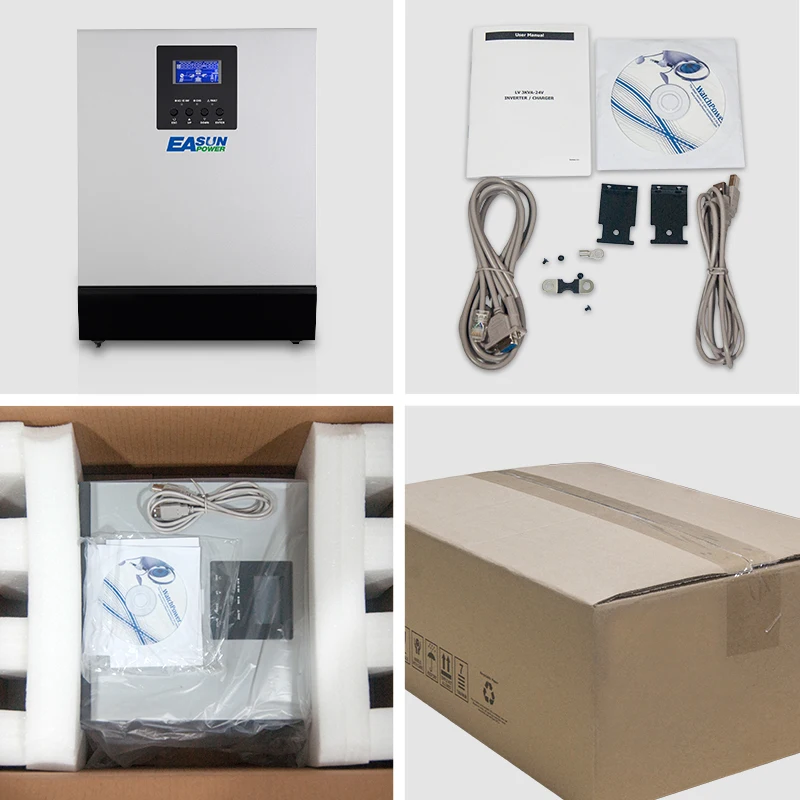 EASUN POWER 12V Solar Inverter 800W MPPT 1Kva Pure Sine Wave Inverter 40A Off Grid Inverter 110V Hybrid Inverter 20A AC
EASUN POWER 12V Solar Inverter 800W MPPT 1Kva Pure Sine Wave Inverter 40A Off Grid Inverter 110V Hybrid Inverter 20A AC
