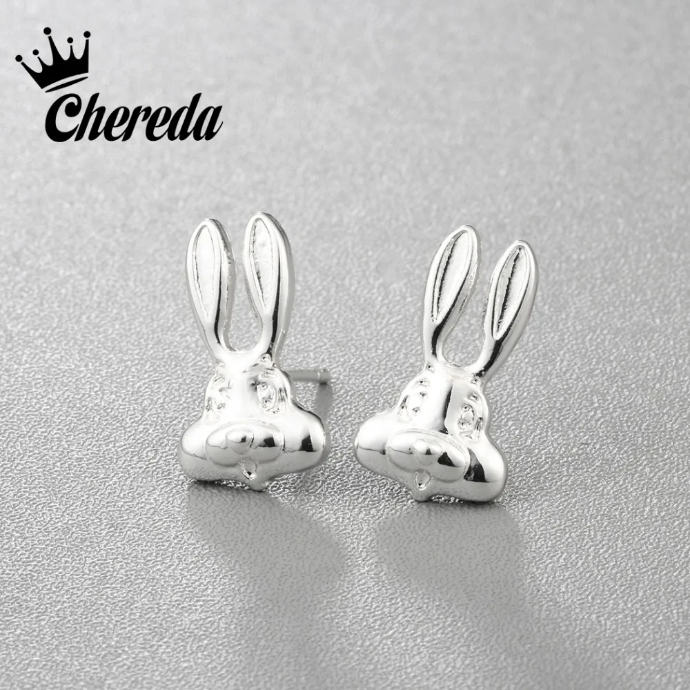 Chereda Cute Animal Stud Earrings Bunny Fashion Women Jewelry Silver Gold Color Rabbit Romantic Earing For Lady Girl Accessories
Chereda Cute Animal Stud Earrings Bunny Fashion Women Jewelry Silver Gold Color Rabbit Romantic Earing For Lady Girl Accessories