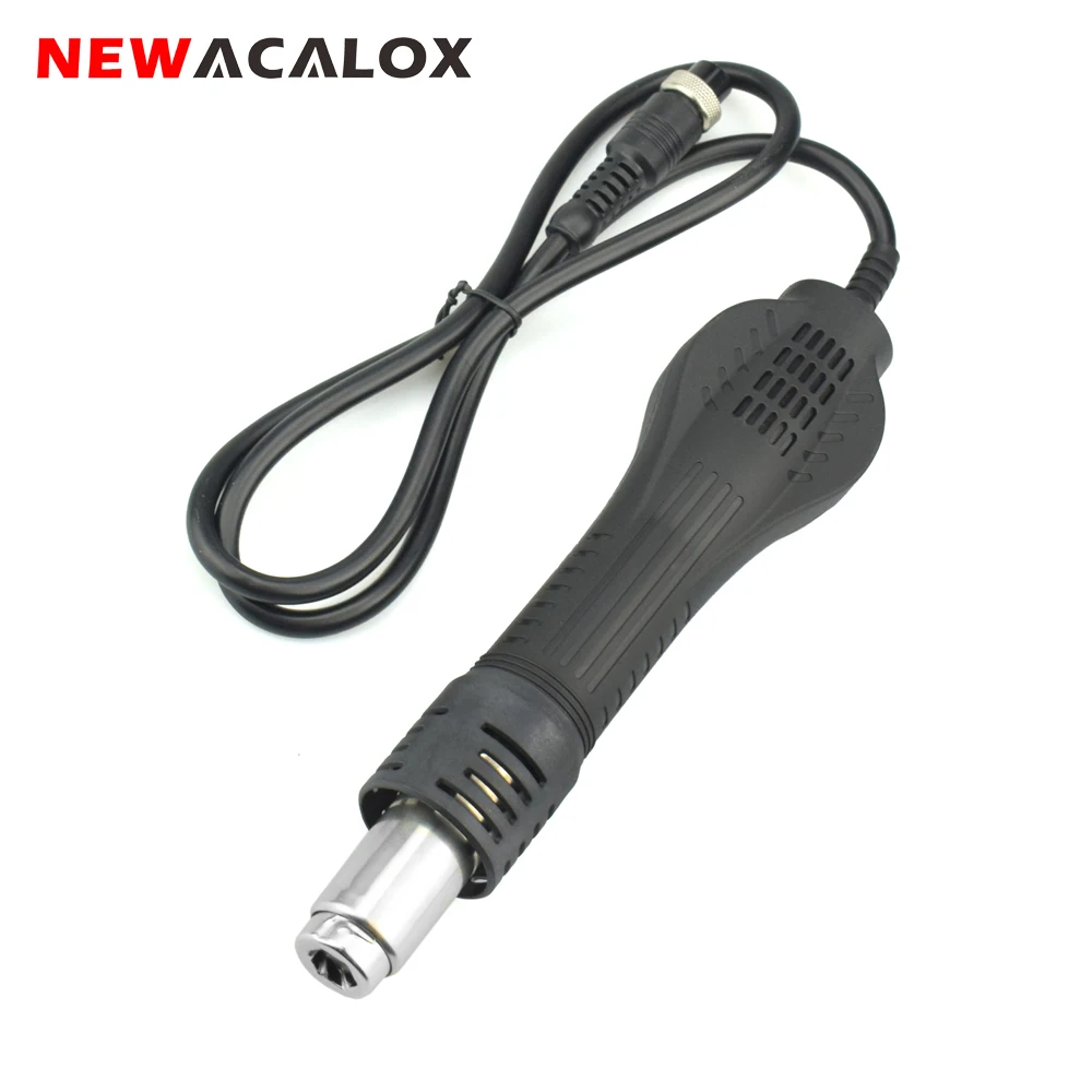 Ручка для горячего воздуха NEWACALOX 8 отверстий ручка фена 8586 858D 878D BGA паяльная
