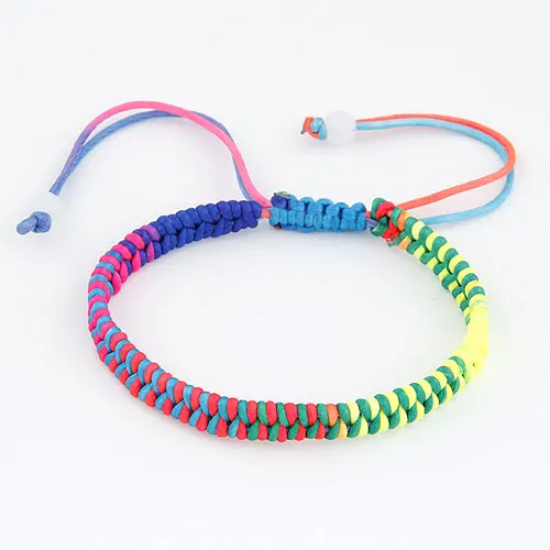 Женский плетеный браслет Paracord модный для друзей с открытками | Украшения и