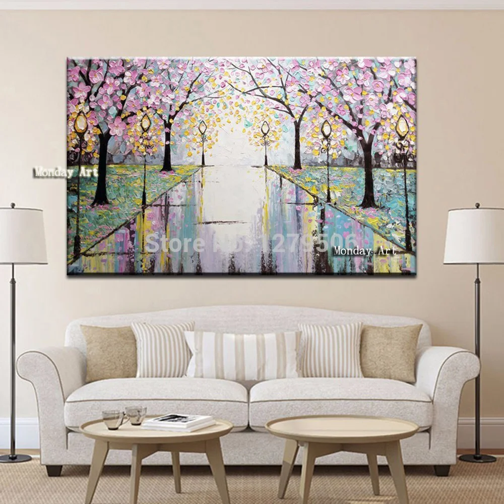 Artist handpainted Modern forest tree Knife art Wall painting on canvas for home decor scenery oil painting artwork wall picture
Artist handpainted Modern forest tree Knife art Wall painting on canvas for home decor scenery oil painting artwork wall picture