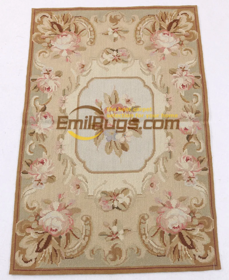 Hand-woven Wool Carpet With Needle Point Design French Regional Rug With Large Needle Point
Hand-woven Wool Carpet With Needle Point Design French Regional Rug With Large Needle Point
