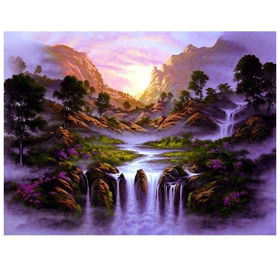 Beautiful waterfall scenery diamond Embroidery diy diamond painting mosaic diamant painting 3d cross stitch pictures H817
Beautiful waterfall scenery diamond Embroidery diy diamond painting mosaic diamant painting 3d cross stitch pictures H817