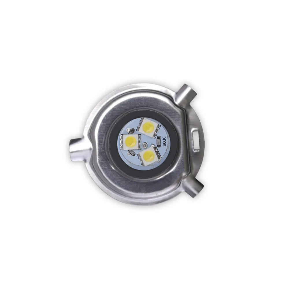 2 шт. H4 18 SMD 5050 светодиодный Белый для авто фар дальнего света лампы фары