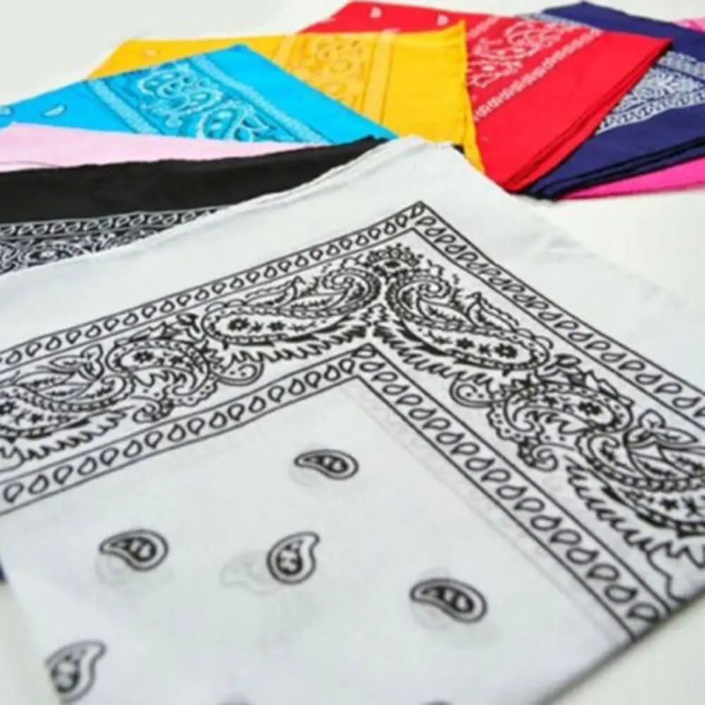 New Unisex Fashion Vintage Style Men Women Paisley Bandana Cotton Head Wrap Neck Scarf Wristband Handkerchief Pocket Towel
New Unisex Fashion Vintage Style Men Women Paisley Bandana Cotton Head Wrap Neck Scarf Wristband Handkerchief Pocket Towel