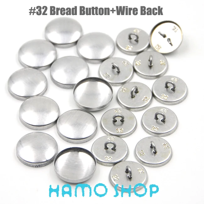 50Sets/lot Free Shipping #32 Aluminum Round Fabric Covered Cloth Button Cover Metal Bread Shape Wire Back For Handmade DIY
50Sets/lot Free Shipping #32 Aluminum Round Fabric Covered Cloth Button Cover Metal Bread Shape Wire Back For Handmade DIY