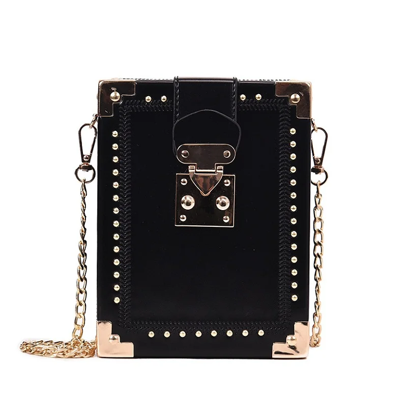 bag 2019 crossbody bags for women Chain classic sac Rivet small box purse clutch messenger bolsas mujer shoulder luxury bolsos
bag 2019 crossbody bags for women Chain classic sac Rivet small box purse clutch messenger bolsas mujer shoulder luxury bolsos
