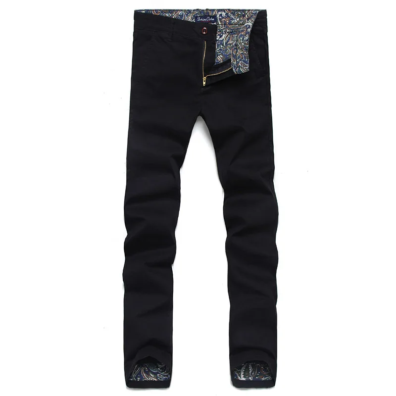 Spring and Summer fashion cotton elastic leisure men's mid waist casual pants Men Business Trousers Dress Slim Jogger Long Male
Spring and Summer fashion cotton elastic leisure men's mid waist casual pants Men Business Trousers Dress Slim Jogger Long Male