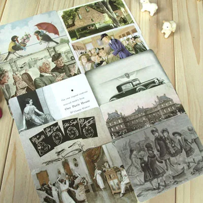 10 PCS/Set Vintage Painting Card 10 Cards + 10 Envelopes Greeting Card Lomo Memo Invitation Card Kids Gift Postcard Stationery
10 PCS/Set Vintage Painting Card 10 Cards + 10 Envelopes Greeting Card Lomo Memo Invitation Card Kids Gift Postcard Stationery