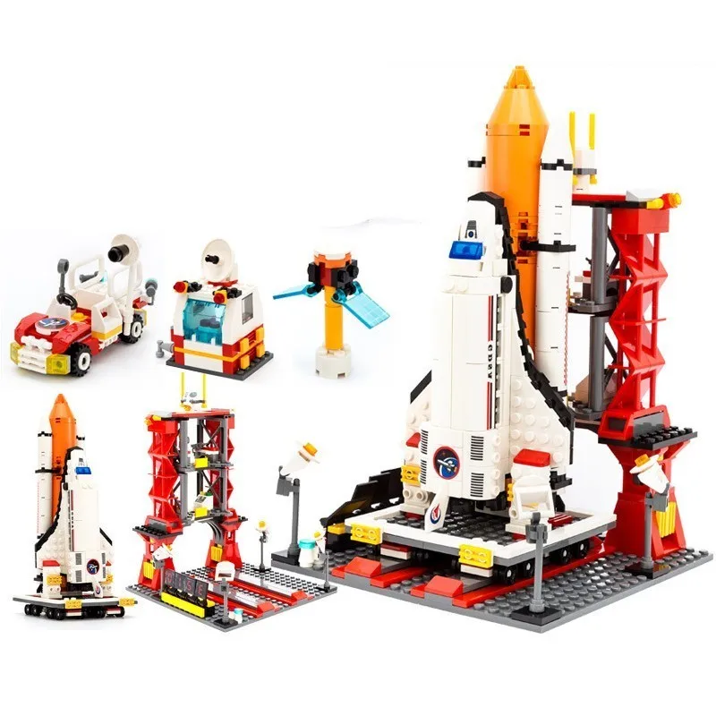 GUDI Spaceport Spaceship Shuttle Building Blocks Bricks Educational Toys For Children Brinquedos Compatible blocks Technic City
GUDI Spaceport Spaceship Shuttle Building Blocks Bricks Educational Toys For Children Brinquedos Compatible blocks Technic City