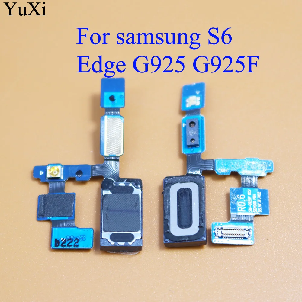 Сменные запасные части YuXi для Samsung Galaxy S6 Edge G925F G925, динамик, наушник, звуковой сигнал, гибкий кабель
Сменные запасные части YuXi для Samsung Galaxy S6 Edge G925F G925, динамик, наушник, звуковой сигнал, гибкий кабель