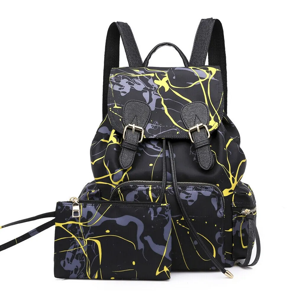 Фото Модный Универсальный рюкзак для мужчин и женщин водонепроницаемый нейлоновый