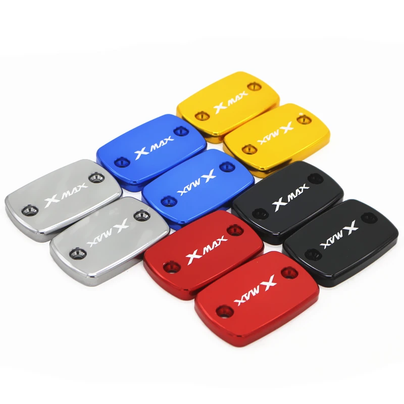 2 pieces With Logo For Yamaha Xmax300 x max X-MAX 300 2017 2018 Motorcycle Brake Clutch Oil Fluid Reservoir Cap Cylinder Cover
2 pieces With Logo For Yamaha Xmax300 x max X-MAX 300 2017 2018 Motorcycle Brake Clutch Oil Fluid Reservoir Cap Cylinder Cover