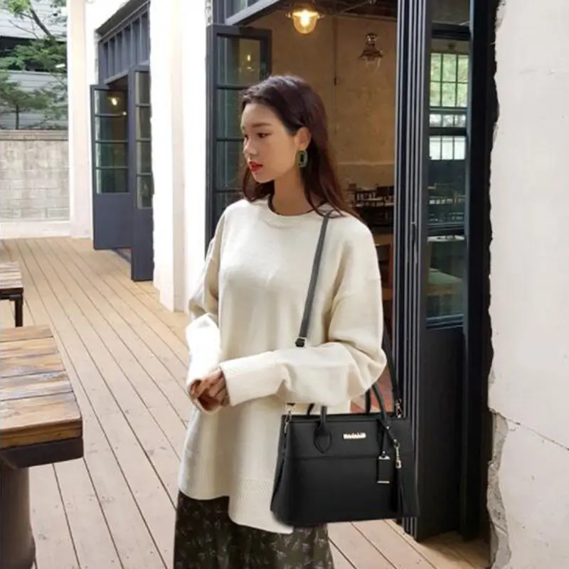 2020 Women Bag Vintage Handbag Casual Tote Women Messenger Bags Fashion ladies Shoulder Bag Top-Handle PU Leathe Purse Wallet
2020 Women Bag Vintage Handbag Casual Tote Women Messenger Bags Fashion ladies Shoulder Bag Top-Handle PU Leathe Purse Wallet